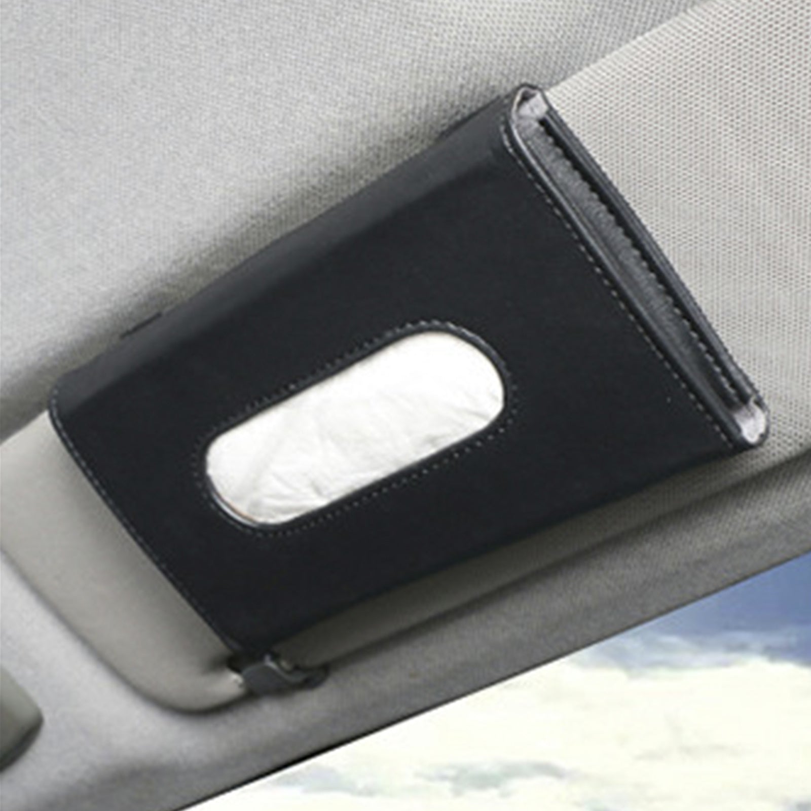 Caja para toallas de papel con parasol de moda para coche | Caja extraíble para coche