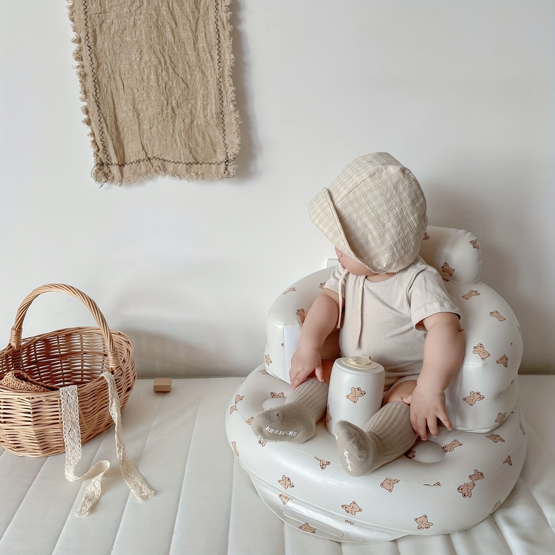La silla de aprendizaje definitiva para bebés: silla de aprendizaje infantil Hanfeng: ¡multifuncional, impermeable y plegable!