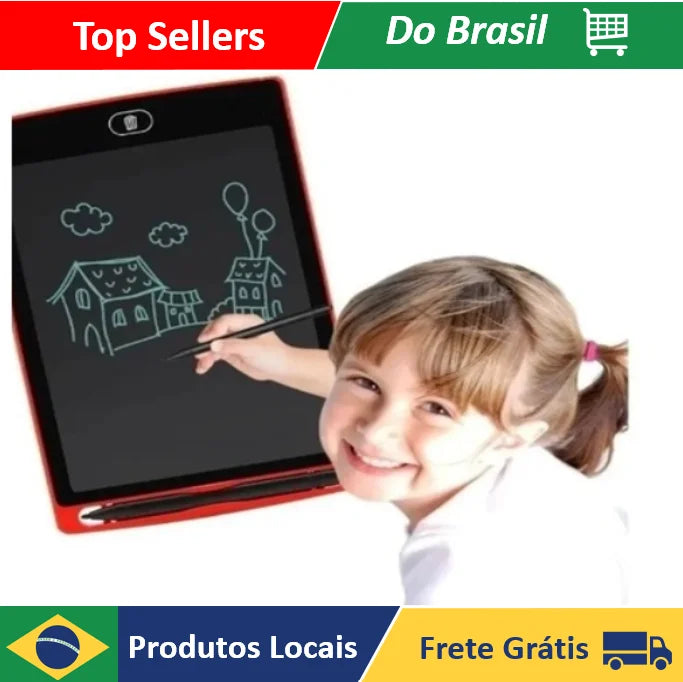 Lousa Mágica Digital 12 pulgadas Lcd Tablet Infantil Para crear y diseñar