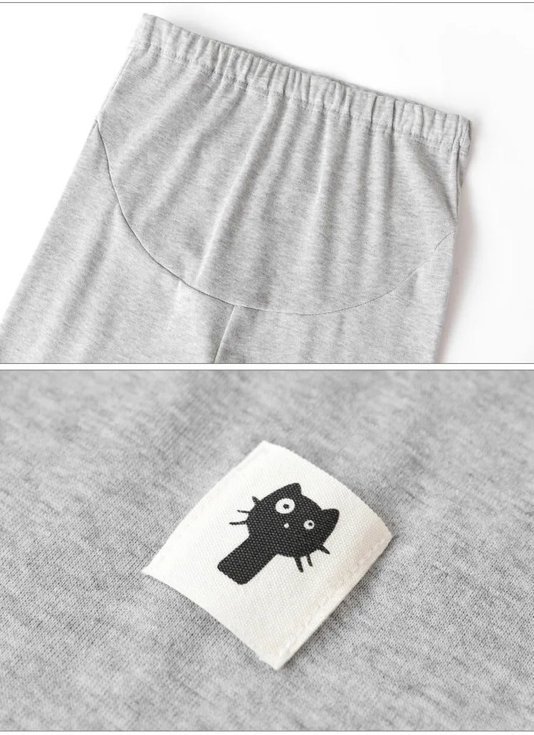 Leggings de maternidad con cintura ajustable para mujeres embarazadas, ropa de embarazo, pantalones, ropa para mujer embarazada, premamá, embarazo, suave y delgado