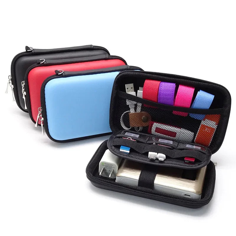 Funda protectora Nworld para banco de energía de 2,5 pulgadas, color verde militar, para disco duro externo USB WD Seagate HDD.