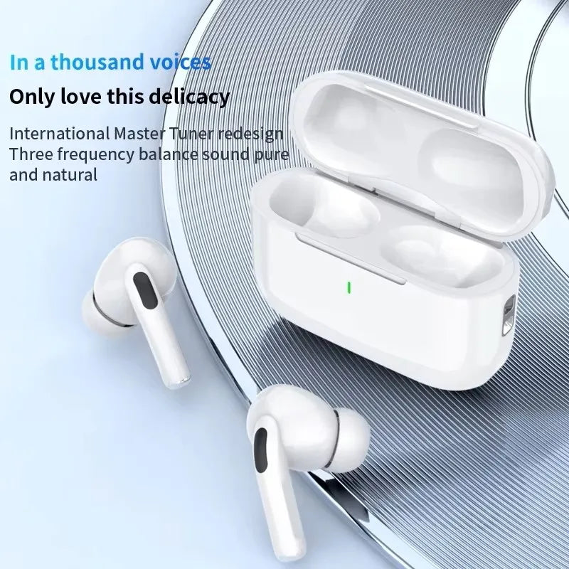Auriculares inalámbricos Bluetooth Air Pro 5 TWS Max con sonido de alta fidelidad, baja latencia y reducción de ruido para iPhone y Android.