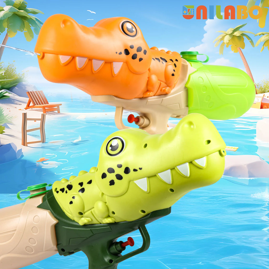 Pistola de agua de juguete para niños, potente pistola de agua con capacidad de 500 ml de humedad, pistola de agua de largo alcance para piscina para niños y niñas.