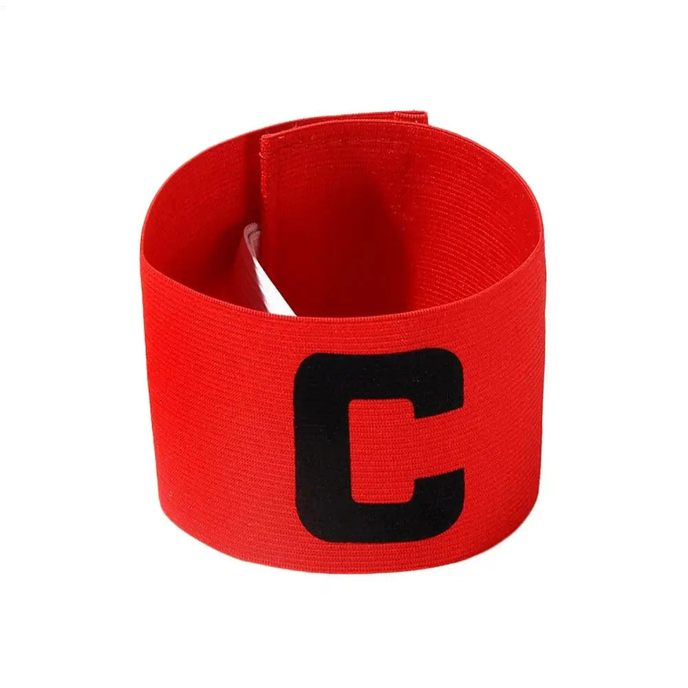 Brazalete de capitán de fútbol. Brazalete de capitán profesional. Brazalete ajustable. Equipo de entrenamiento para partidos de fútbol.