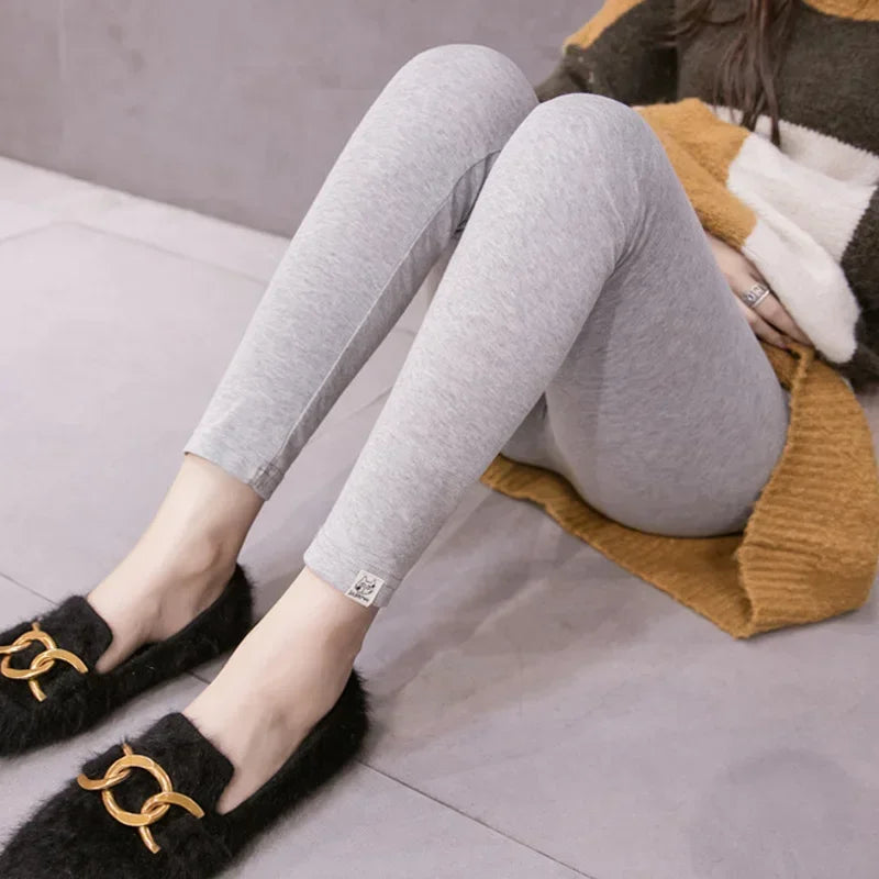 Leggings de maternidad con cintura ajustable para mujeres embarazadas, ropa de embarazo, pantalones, ropa para mujer embarazada, premamá, embarazo, suave y delgado