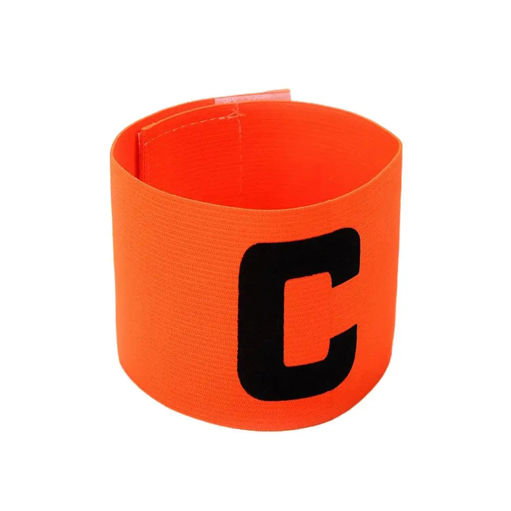 Brazalete de capitán de fútbol. Brazalete de capitán profesional. Brazalete ajustable. Equipo de entrenamiento para partidos de fútbol.
