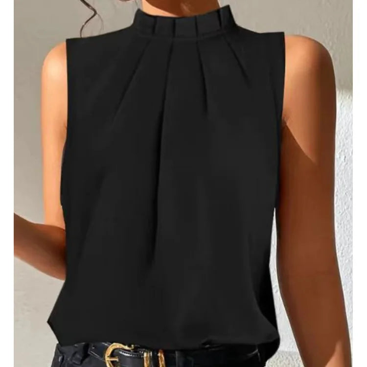 Blusas y tops de oficina sexis con hombros descubiertos para mujer, blusa informal de manga corta de verano 2025, blusa negra para mujer