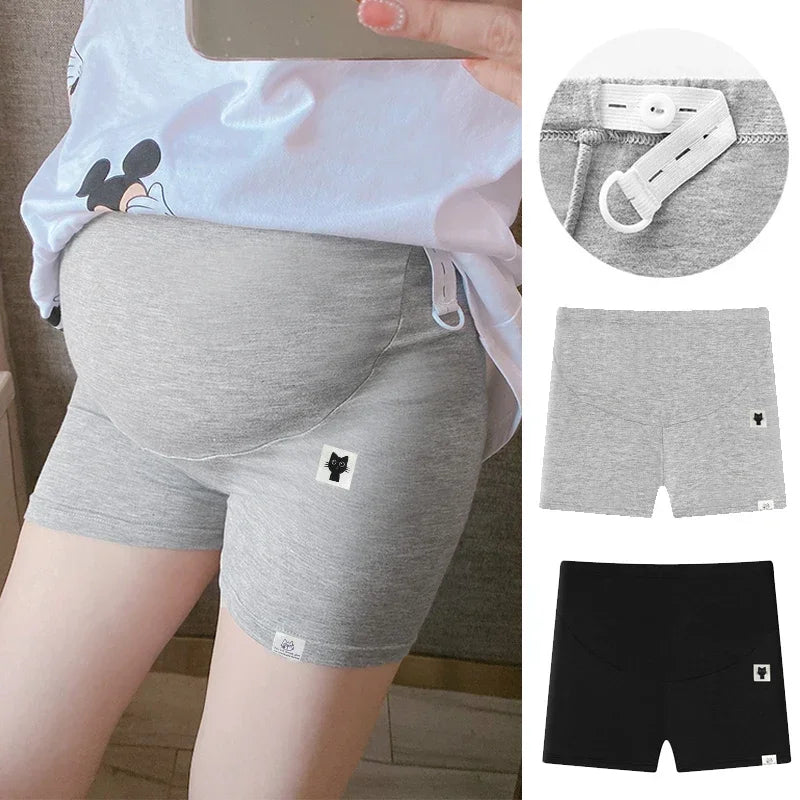 Leggings de maternidad con cintura ajustable para mujeres embarazadas, ropa de embarazo, pantalones, ropa para mujer embarazada, premamá, embarazo, suave y delgado