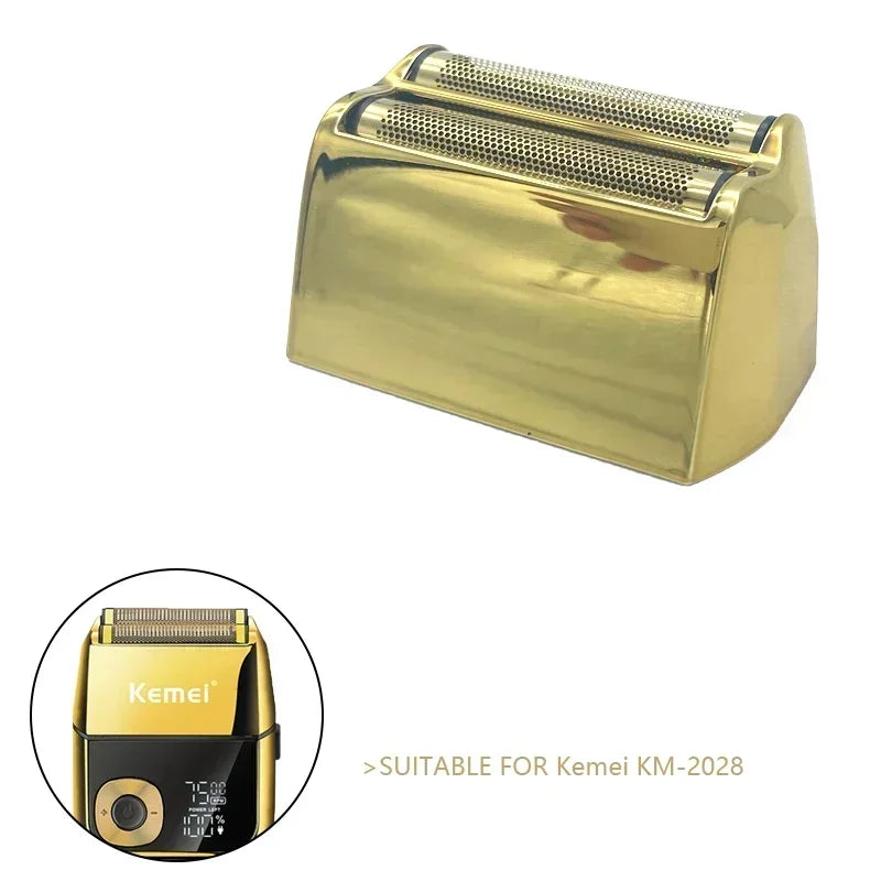 Cuchilla de repuesto para Kemei KM-2028 2027 TX8, juego de cuchillas profesionales originales, cortadora de pelo, accesorios de afeitado para peluquería.