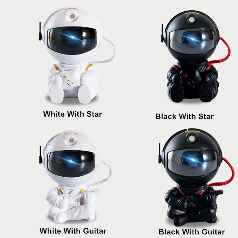 Proyector de galaxia, luz nocturna LED, proyector de estrellas, proyector de astronautas, luz de galaxia para el hogar, dormitorio decorativo, regalo para niños.