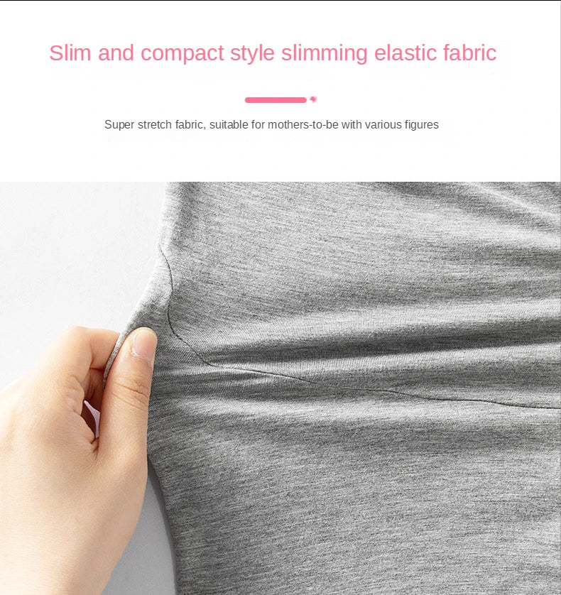 Leggings de maternidad con cintura ajustable para mujeres embarazadas, ropa de embarazo, pantalones, ropa para mujer embarazada, premamá, embarazo, suave y delgado