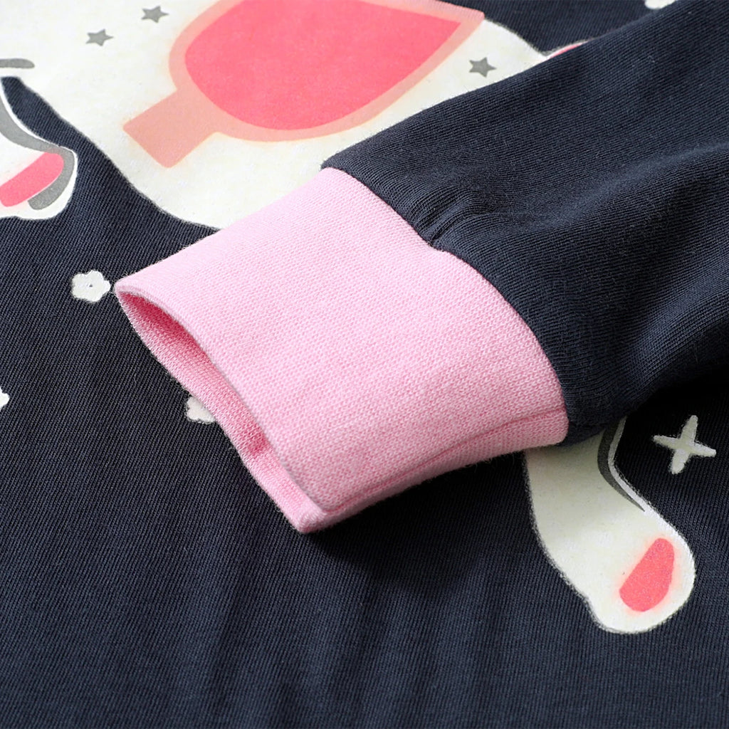 Pijamas para niños niña niño pequeño unicornio esqueleto Halloween ropa de dormir bebé lindo carnaval pijama Unicornio infantil