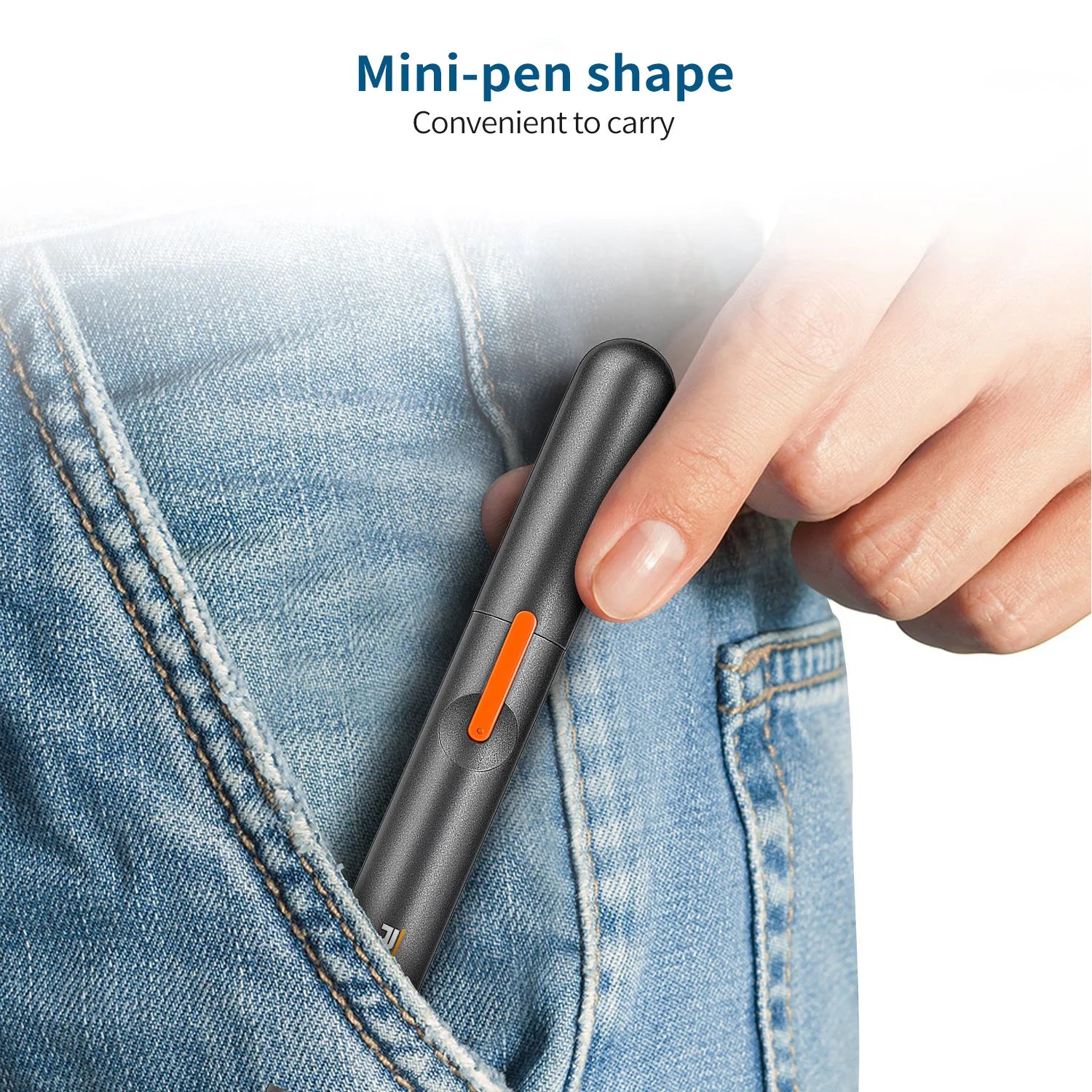 Recortador de vello eléctrico para nariz y orejas para hombres y mujeres, portátil, giratorio, con carga USB, recortador de cejas, recargable.