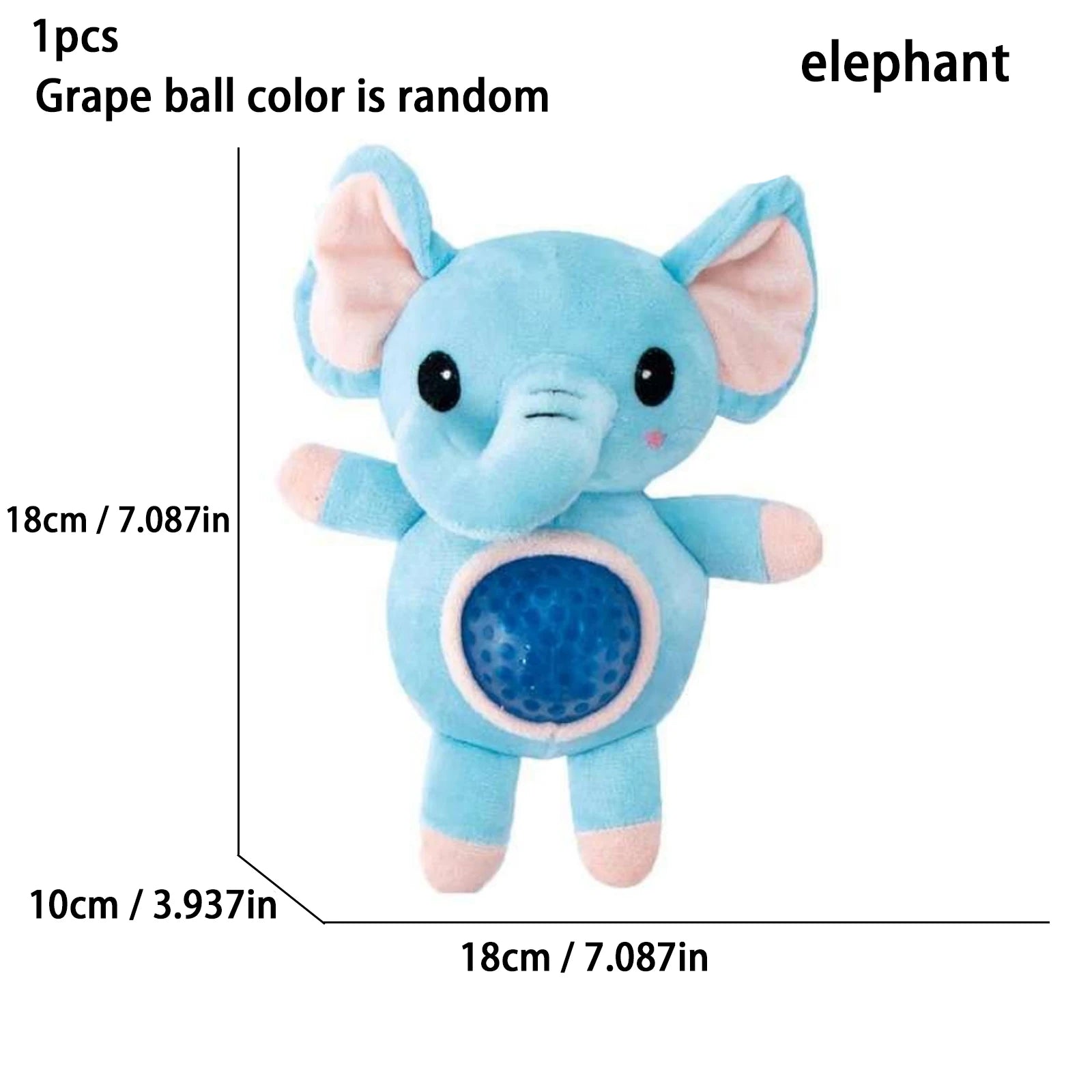 Muñeco de peluche Pinch, divertido juguete creativo y único para aliviar el estrés, pelota de pellizco, pequeño monstruo, regalo