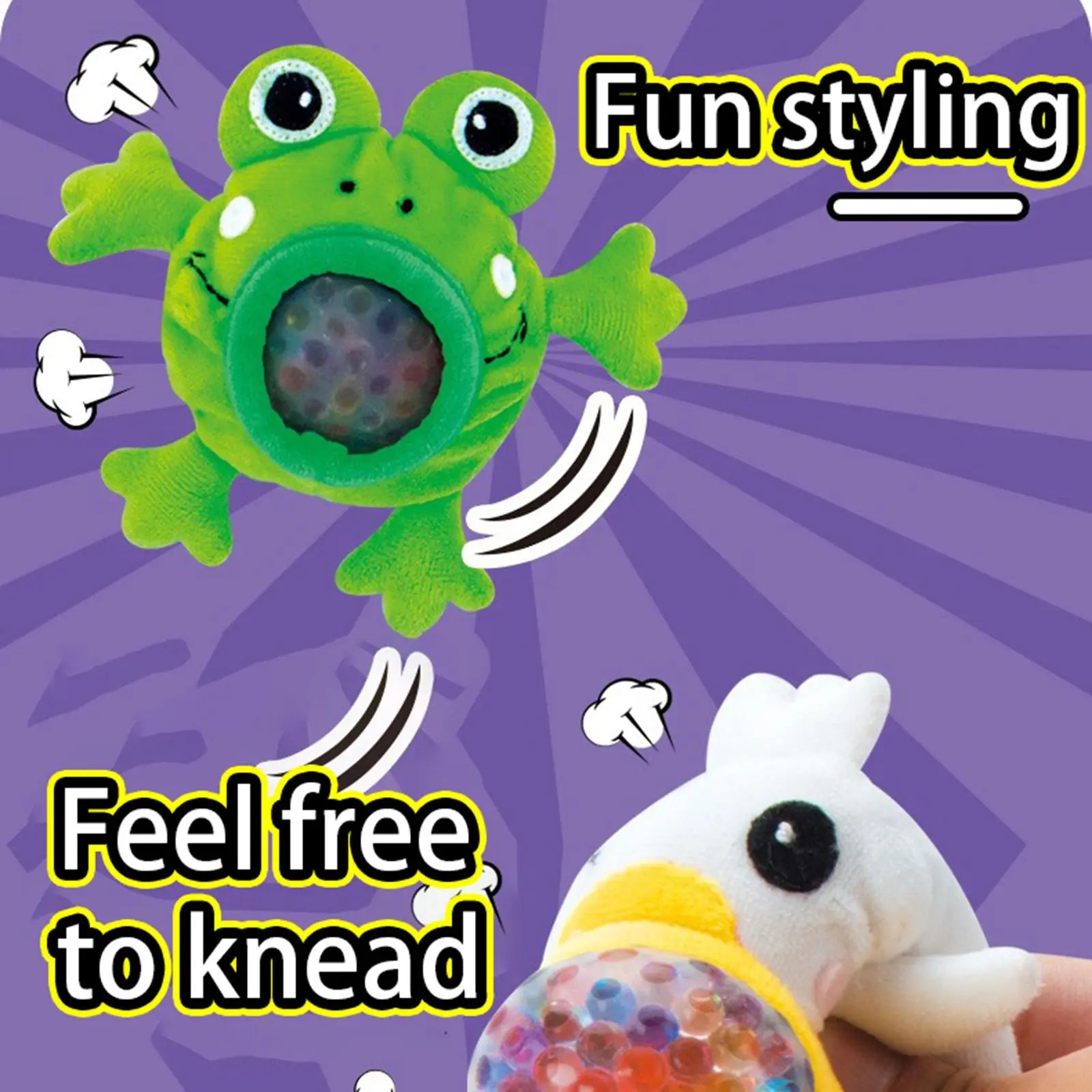 Muñeco de peluche Pinch, divertido juguete creativo y único para aliviar el estrés, pelota de pellizco, pequeño monstruo, regalo