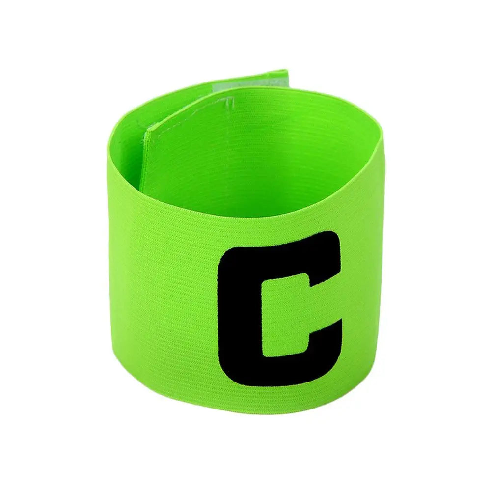 Brazalete de capitán de fútbol. Brazalete de capitán profesional. Brazalete ajustable. Equipo de entrenamiento para partidos de fútbol.